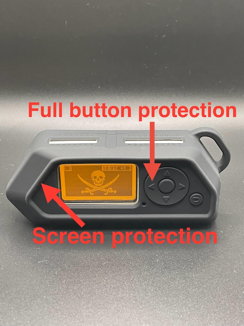 Flipper Zero Device Rugged Silicone Case: Button & Screen Protection - Etsy