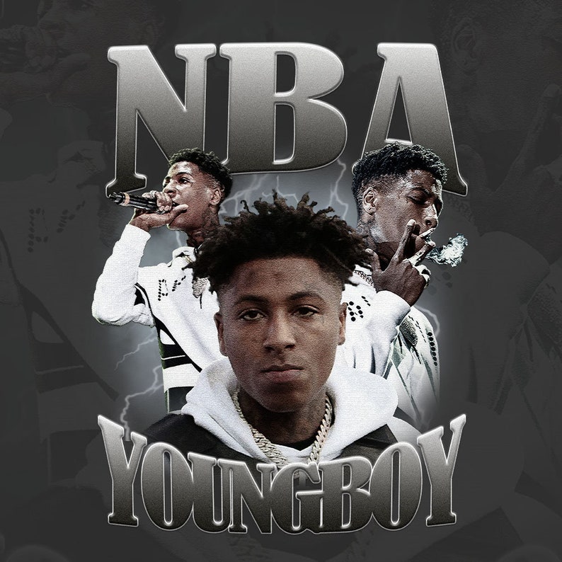 Youngboy Png , Ready to Print, Printable Design, Hiphop Artist, 90s ...