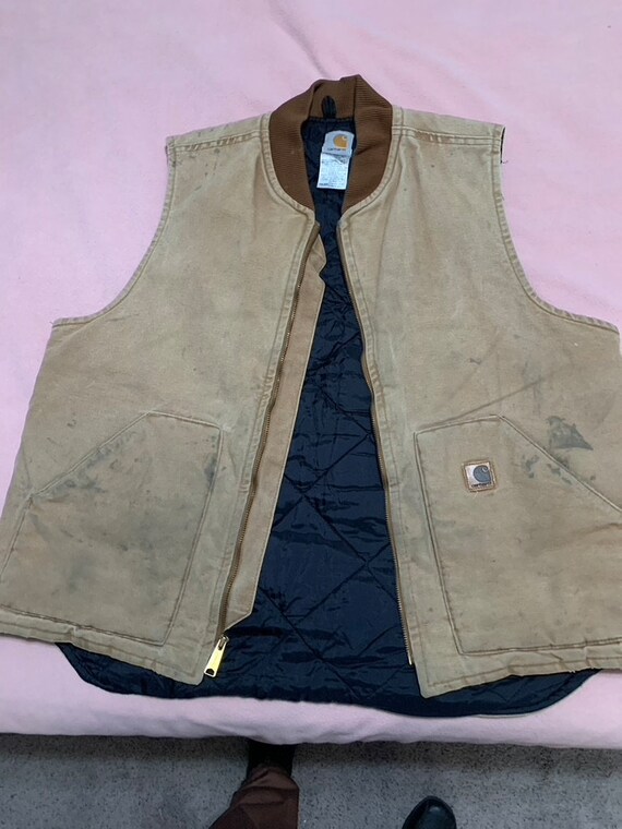 Carhartt vest large tall sale