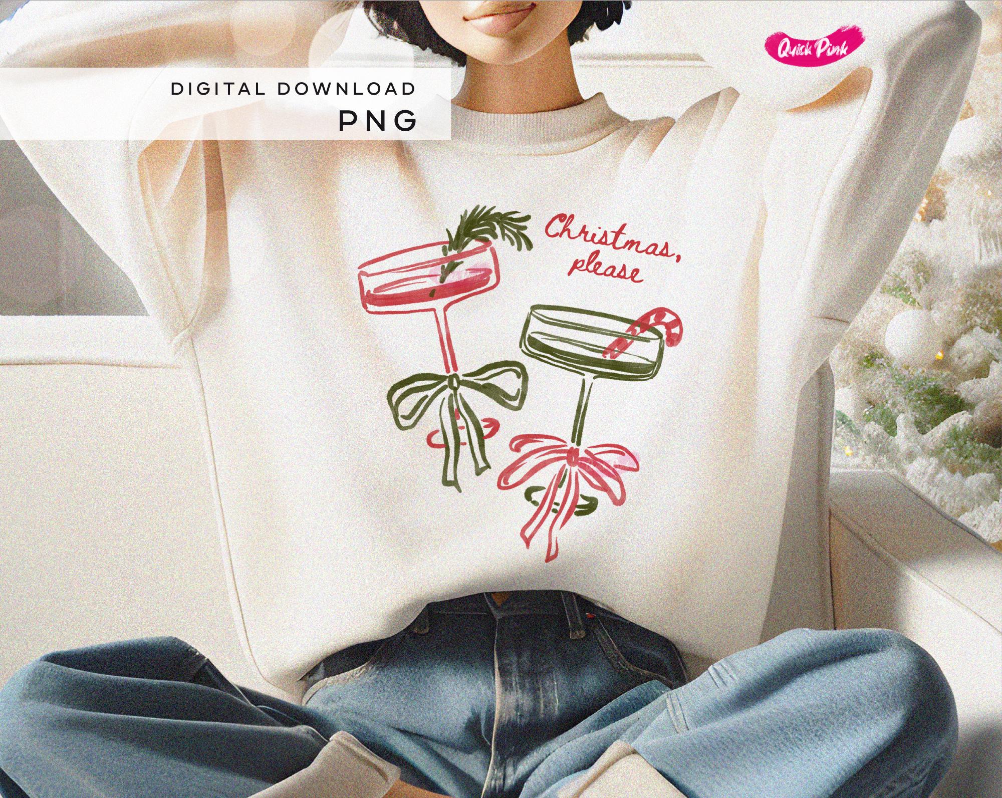 T-shirt Humour Noël "Noël Est Mon Deuxième Mot Préféré" - Coton - Taille Adulte - Neuf Avec étiquettes - Fait Main UK