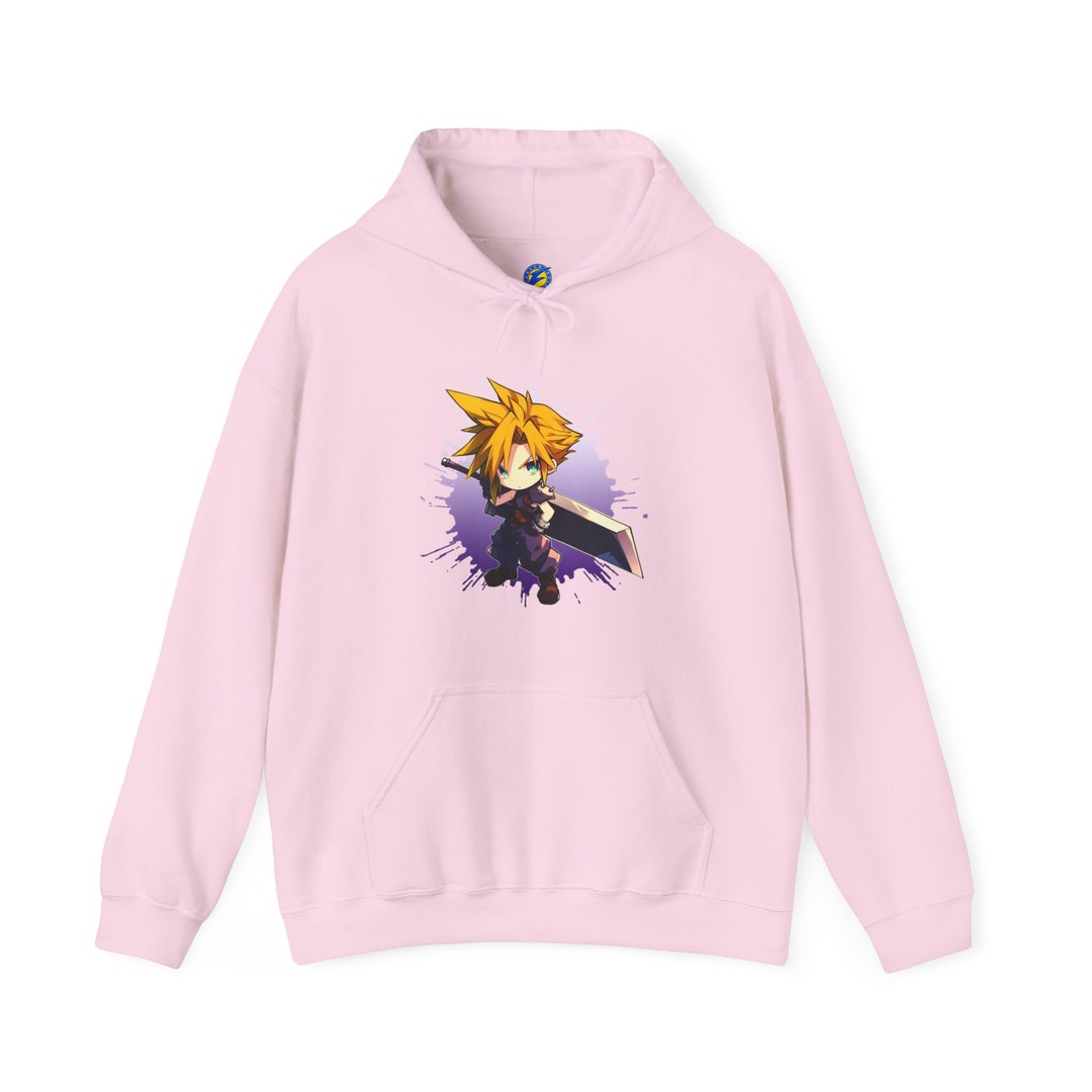Chibi Cloud Strife FFVII Unisex Heavy Blend™ Hooded Sweatshirt - Etsy
