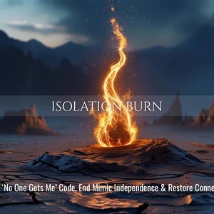 Isolation Burn | Clear ‘No One Gets Me’ Code, End Mimic Independence & Restore Connection | Same Day Delivery