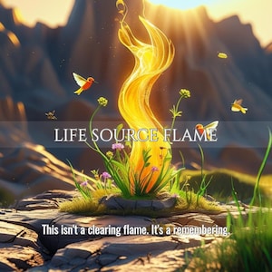 Life Source Flame | Burnout Recovery, Energy Renewal & Soul Vitality | Same Day Delivery
