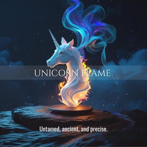 Unicorn Flame – Works deeply with emotional layers and inner child - SAME DAY DELIVERY