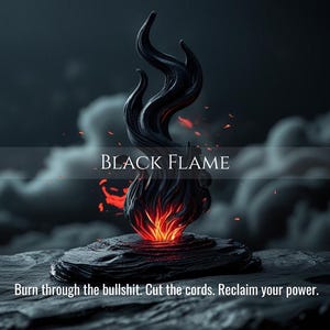 Black Flame | Cut Cords, Clear Mimicry & Break Loops | Same Day Delivery