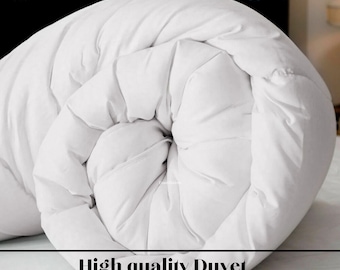 High quality Duvet Quilt bedding soft hollow fibre all togs and sizes available, Hypoallergenic All-Season Comfort