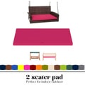 Garden Bench Seat Foam Pad in Different Sizes with Thick Waterproof Fabric Cover
