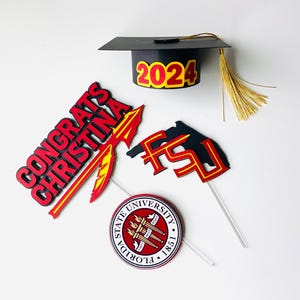 Cake Topper for Graduation, Personalized Graduation Cake Topper, Graduation Party, College Party, University Cake Topper, University Party.