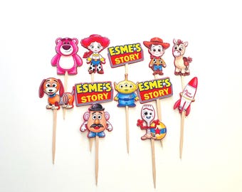 Toy Story Cupcake Toppers.