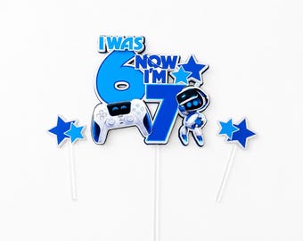 Astro/ Six Seven  Space Cake Topper