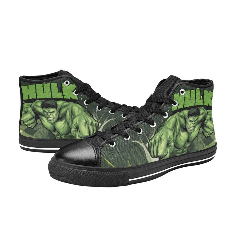 Hulk High Top Shoes Sneakers, Personalized Custom Kids, and Adult - Etsy