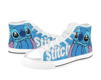 Sznurowane buty sportowe z wysokim stanem, spersonalizowane dla dzieci i dorosłych