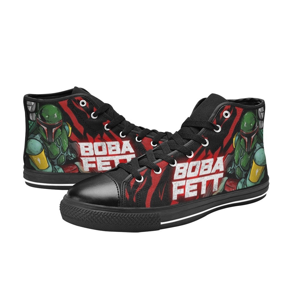 boba fett custom shoes