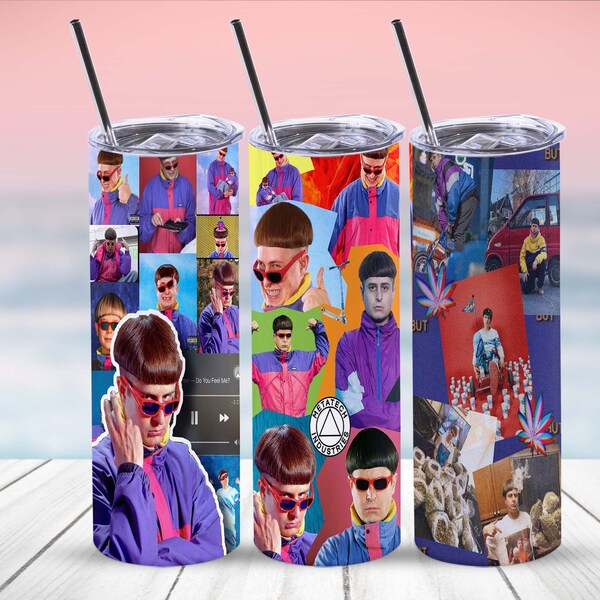 Oliver Tree Tumbler 20 oz Skinny | Stitch | Tumbler Sublimation Designs, Full Tumbler Wrap, Digital Downloads| Png