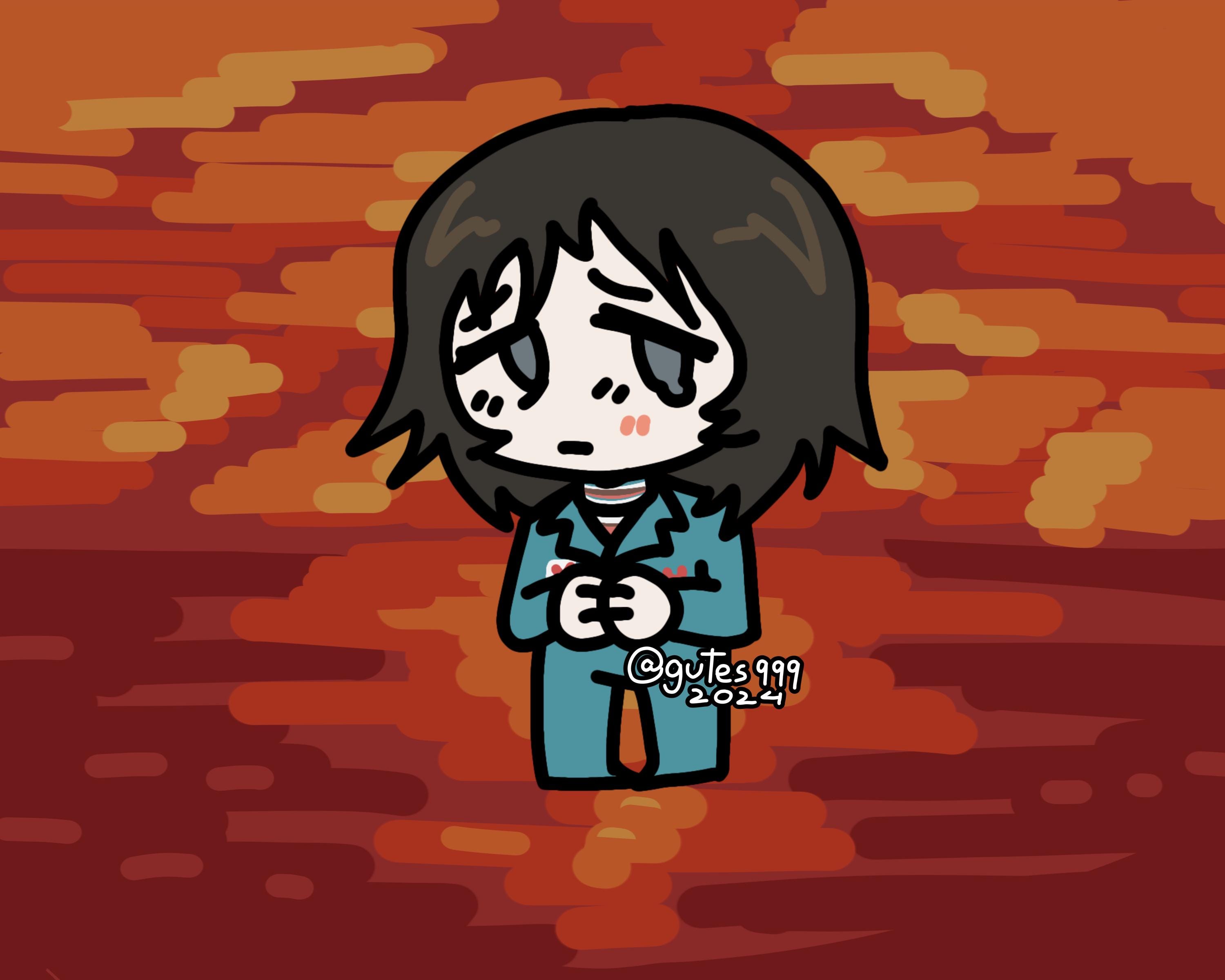 MOUTHWASHING キーホルダー + ステッカー、アーニャ、カーリー