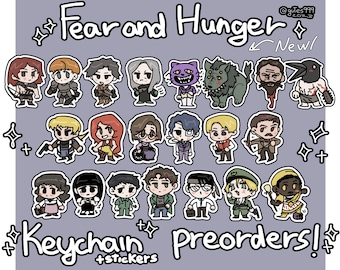 Fear and Hunger keychain
