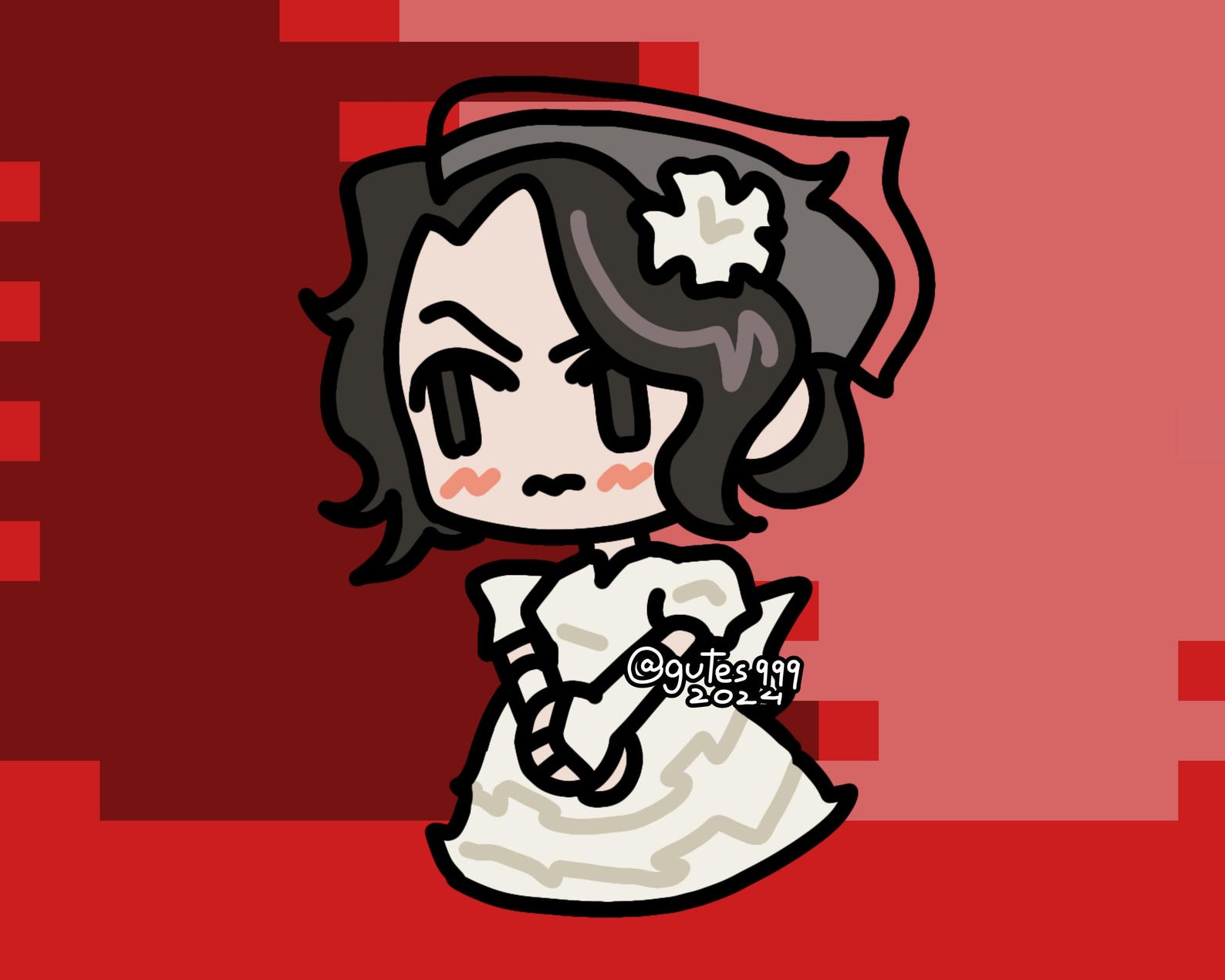 Dead Plate and Married in Red Keychains + Stickers, Vincent, Rody, Bok ...