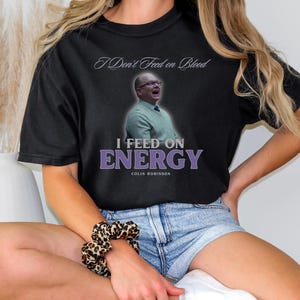 What We Do in the Shadows T-Shirt: Colin Robinson Energy Vampire Tee image 9
