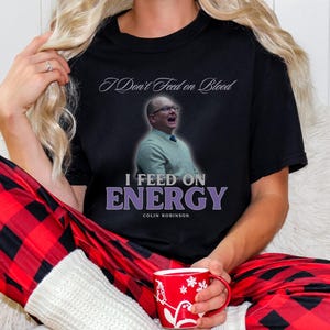 What We Do in the Shadows T-Shirt: Colin Robinson Energy Vampire Tee image 8