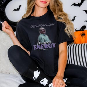 What We Do in the Shadows T-Shirt: Colin Robinson Energy Vampire Tee image 7