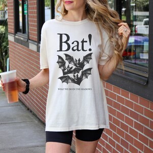 Bat! What We Do In The Shadows T-shirt, Gothic Vampire Tee image 8
