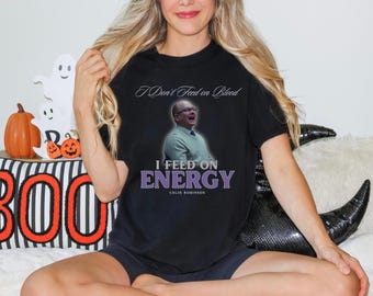 What We Do in the Shadows T-Shirt: Colin Robinson Energy Vampire Tee