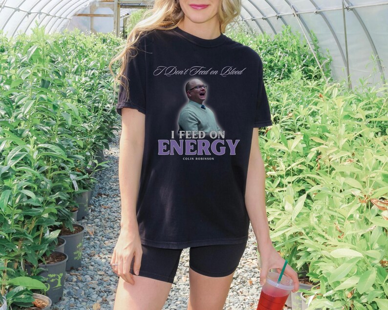 What We Do in the Shadows T-Shirt: Colin Robinson Energy Vampire Tee image 6