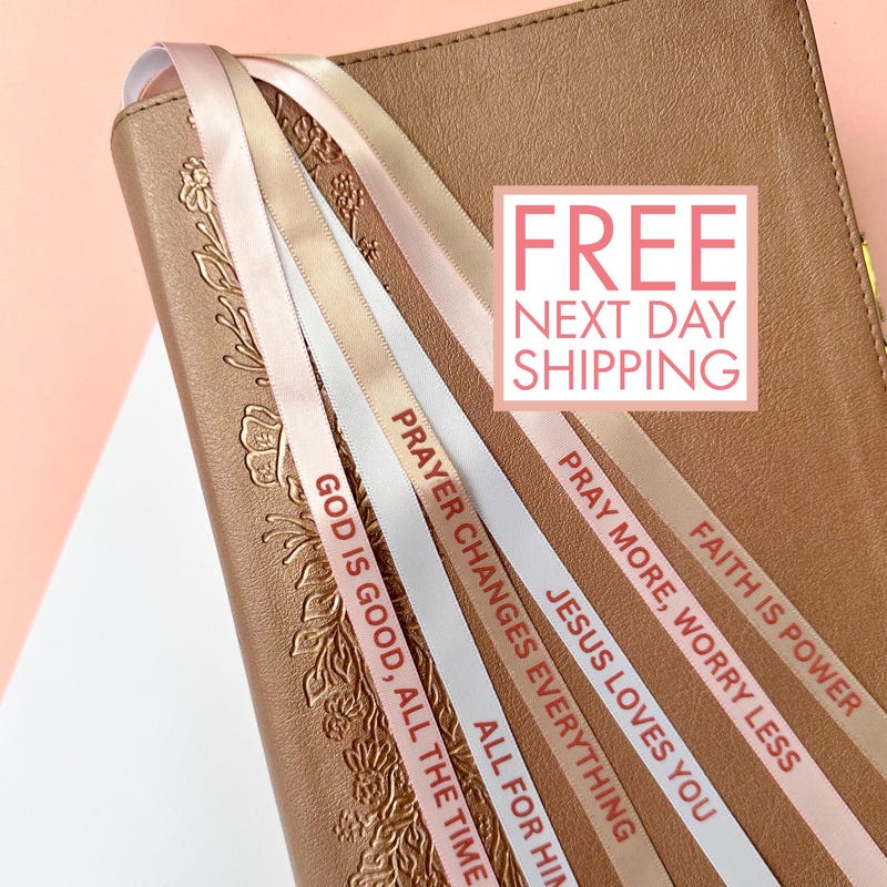 Ribbon Bookmarks - Etsy