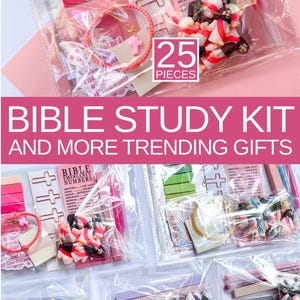 Bible Study Kit Bible Grab Bag Christian Journaling Kit Faith Mother’s ...