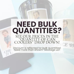 custom photo party cups available in multiple colors personalized reusable stadium cups bulk party supplies graduation and birthday party drinkware