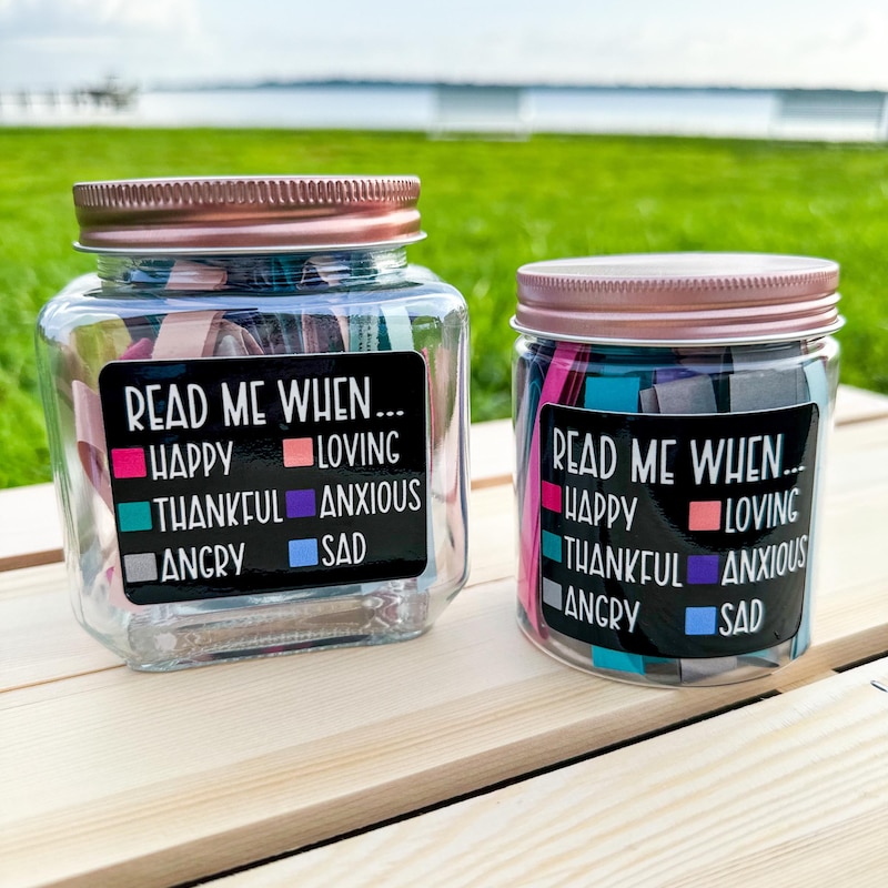 Christian Bible Verse Jar Scripture Jar Christian Read Me When for Bible Lover Gift  for Baptism Gift Inspirational Gift Jesus Lover Gift