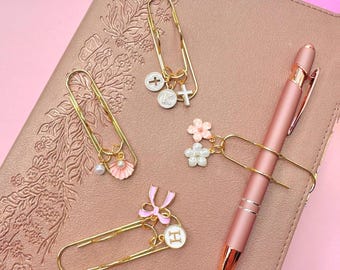 Bible Pen Clip Custom Charm Holder Faith Journaling Accessory Christian Gift Mother’s Day Scripture Study Supplies Planner Pen Bookmark Gift