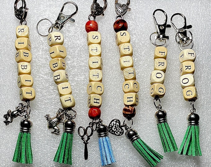 Frog Ribbit Key Handcrafted