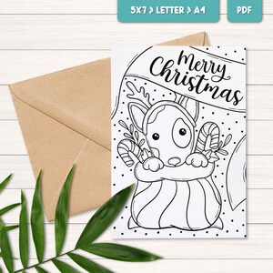 Ausmalbilder, Weihnachtskarten, 13x18, Ausmalbilder, Weihnachten Ausmalbilder, Illustration für Kinder