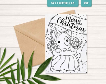 48 Cartes Postales De Noël Vierges à Colorier - 6 Motifs, 10,2 X 15,2 Cm, Pour Lettre Au Père Noël Ou Cadeaux