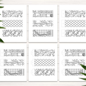 Coloring bookmarks for adults, Fantasy bookmark printable, Dragon bookmark, Digital bookmarks, Fantasy gift for book lovers, Bookmark craft image 4