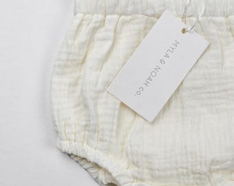 Muslin Bloomers - Ivory