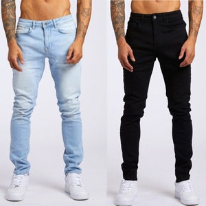 Men’s Casual Slim Fit Jeans | The Must Stop Shop