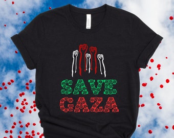 Save Gaza Donation shirt, Free Palestine, Anti War, Pro human, Stand Together, Fundraiser for Gaza Stop Genocide