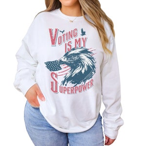 Vote USA Presidential Election 2024 Unisex, Local Elections, I voted shirt, every vote counts sweatshirt, voting day shirt