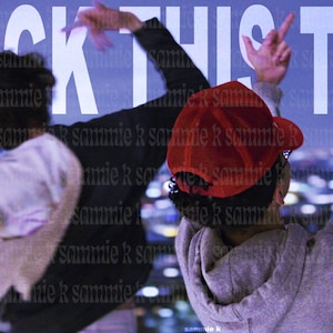 F This Town - Glaive & Ericdoa Poster