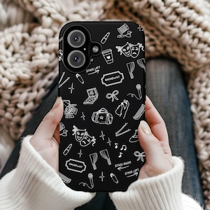 Theatre Lover Phone Case, Broadway Themed Gift, iPhone 17 16 15 14 13 12 11 Pro Max Tough Case, Google Pixel, Samsung Galaxy