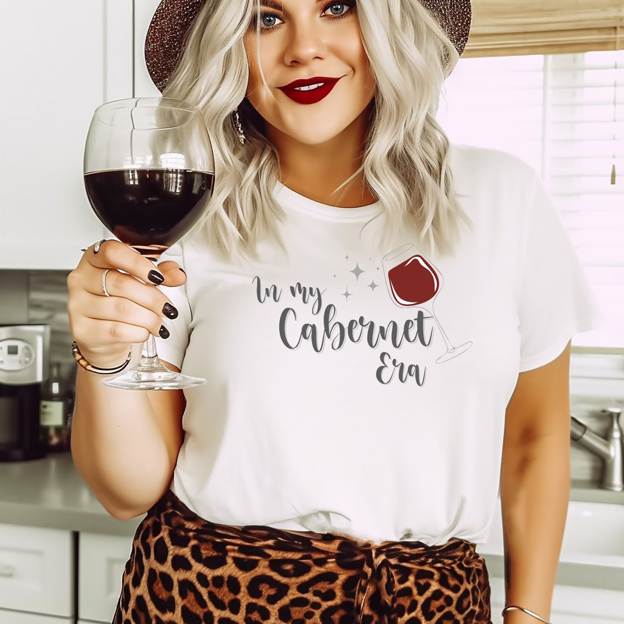 In my Cabernet Era - Funny Tshirt, Wine shirt, wine gifts for women, gift for wine lovers, Mother's Day Gift, Funny Tees, Trendy Tops