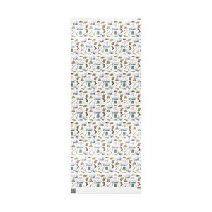 Ofishally One First Birthday Wrapping Paper, Personalized Fish Theme Party Gift Wrap, Custom Name 1st Birthday, O-Fishally-One Boy Birthday image 7