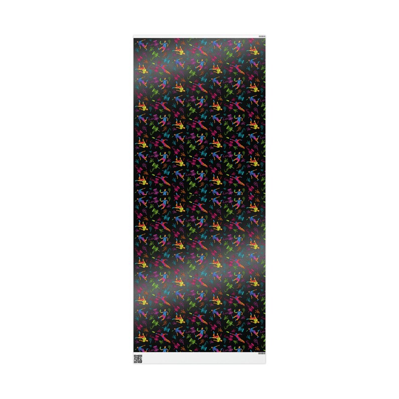 Disc Golf Wrapping Paper, Disc Golf Gifts for Him, Frisbee Golf Player Birthday Gift, Funny Wrapping Paper Roll, Disc Golf Basket Gift Wrap image 6