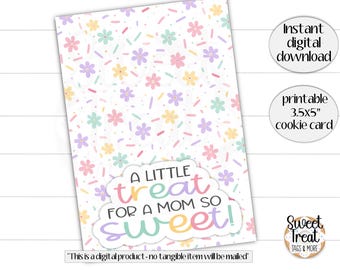 Muttertags Cookie Karte zum Muttertag, Cookie zum Muttertag Cookie zum Muttertag