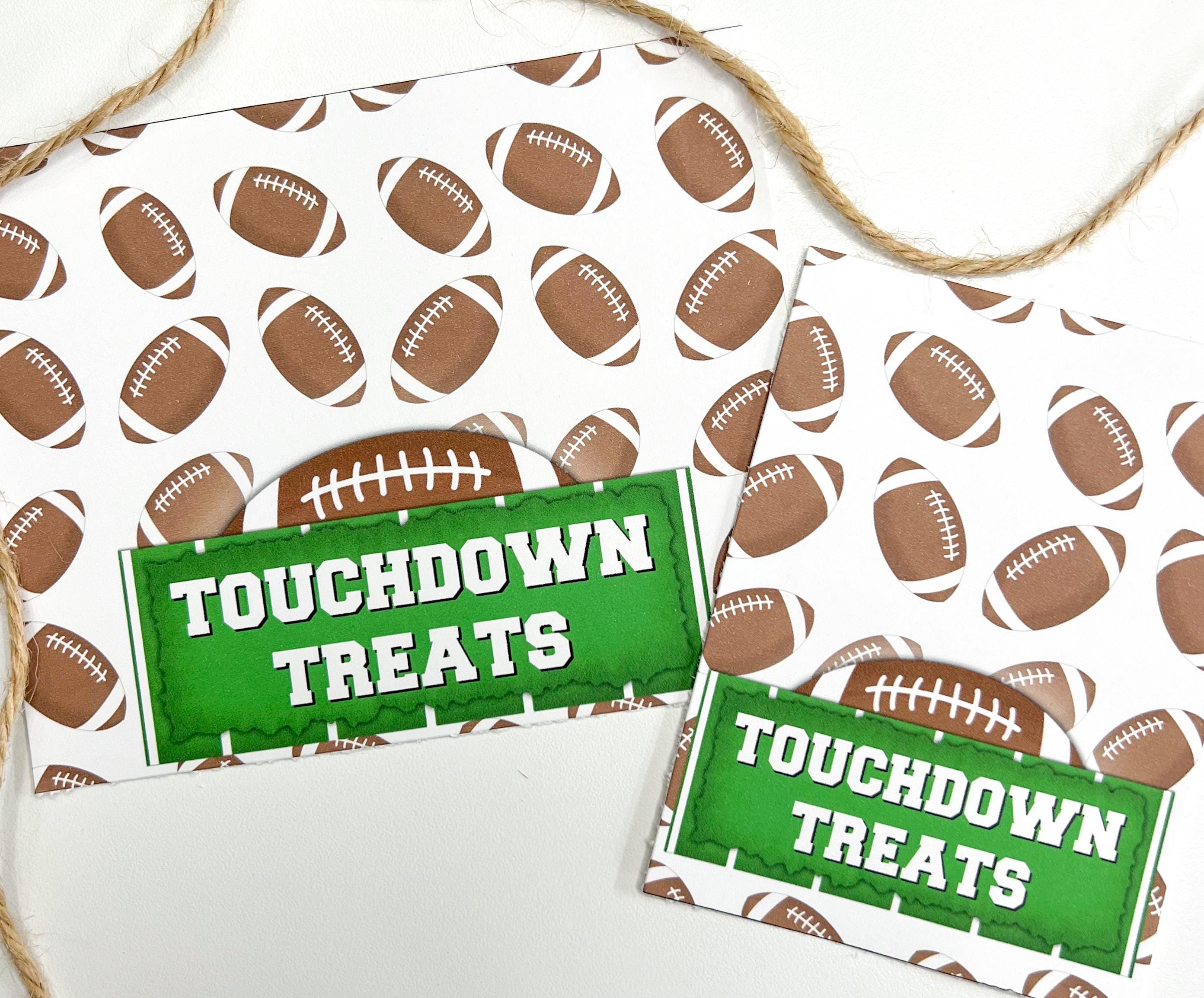 Printable Football Topper Set - Football Cookie Topper Set - Fall ...