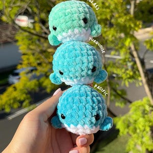 Crochet Whale, Crochet Curious whale, Crochet Plushie Whale, Handmade Whale