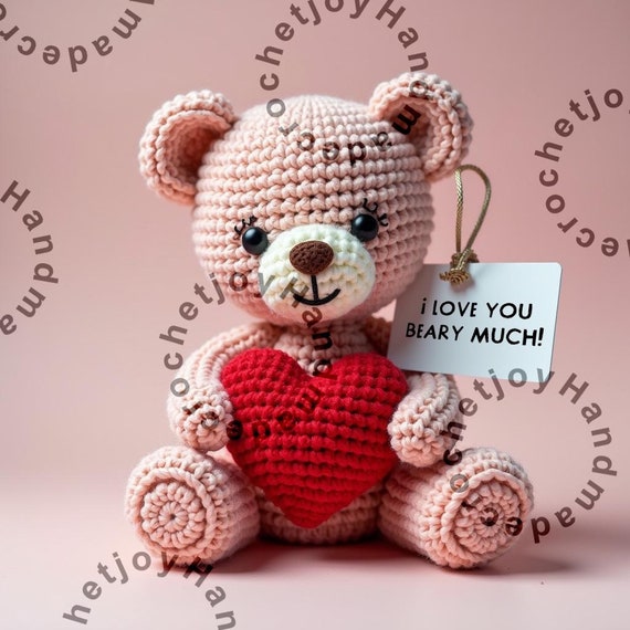 Amigurumi CÃ³mo Hacer Un Peluche De Amor Oso De Crochet Con