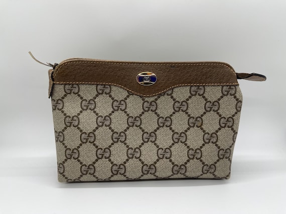 Vintage 1989 GUCCI Accessory Collection Pouch in Excellent